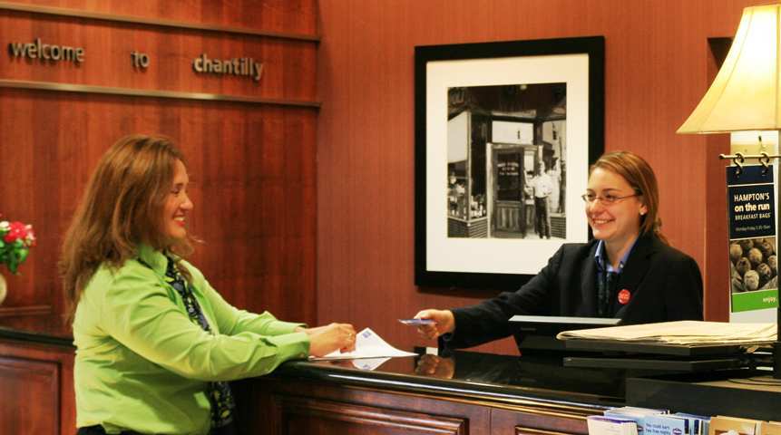Hampton Inn Washington-Dulles International Airport South Chantilly Inreriör bild